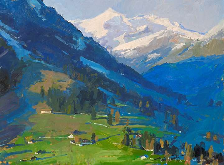 Above Gstaad, Switzerland